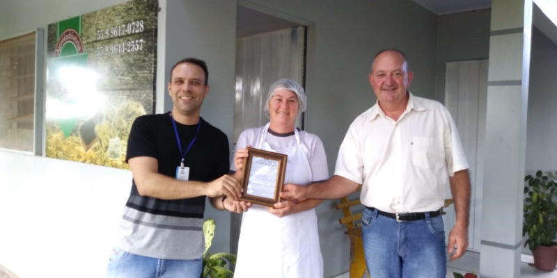AGROINDÚSTRIA HEKLER CONQUISTA CERTIFICADO ESTADUAL